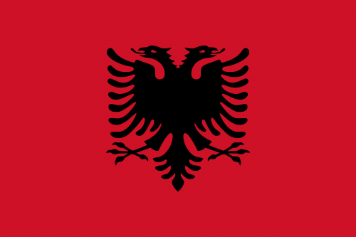 albania flag national flag