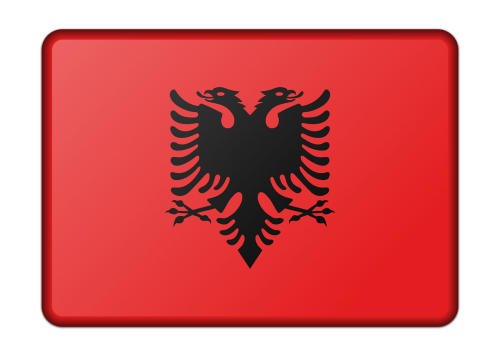 albania banner decoration