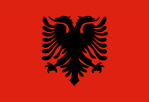 albania flag national