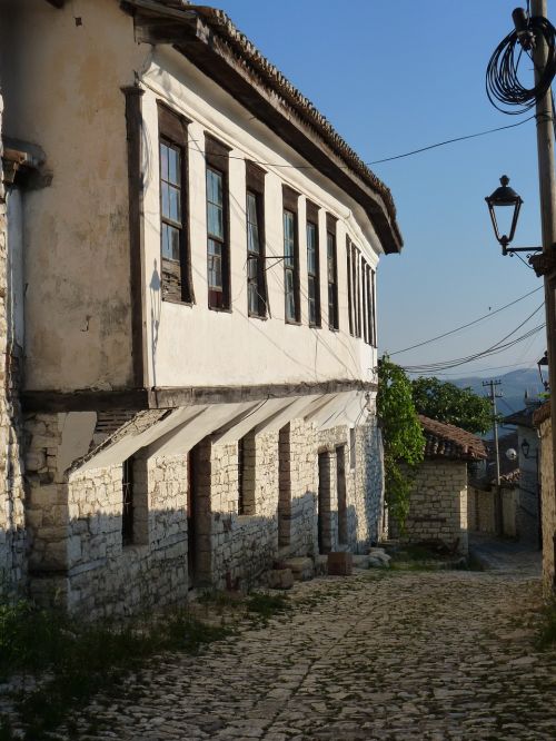 albania old town city