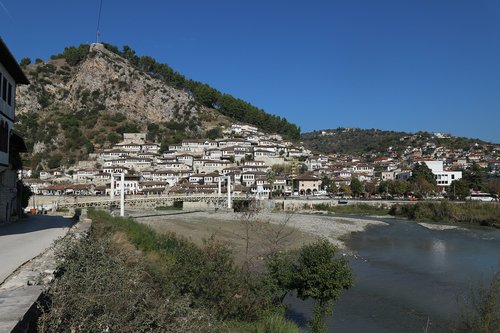 albania  berat  bridge