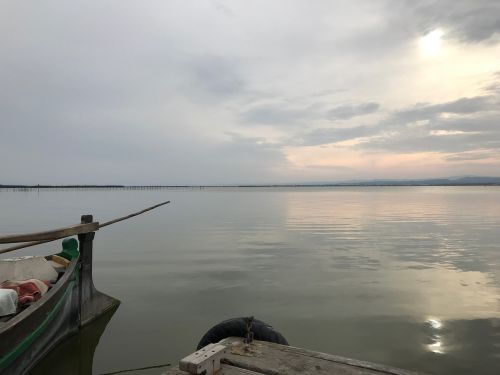 albufera lake peaceful
