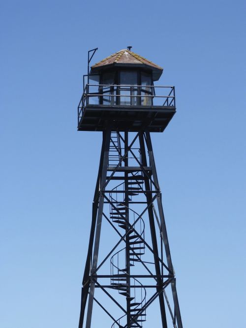 alcatraz watchtower guard tower