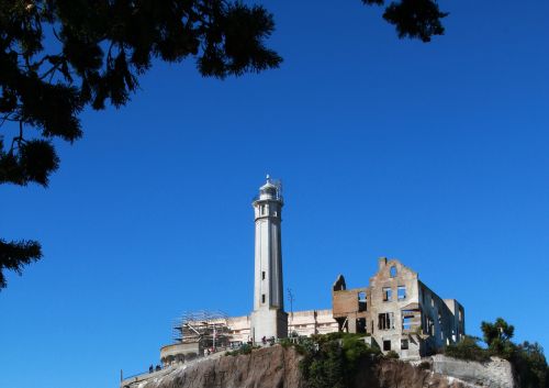 alcatraz lighthouse wardens house