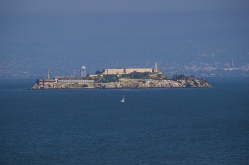 alcatraz  sea  california