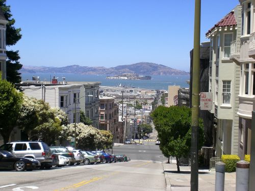 alcatraz san francisco street view