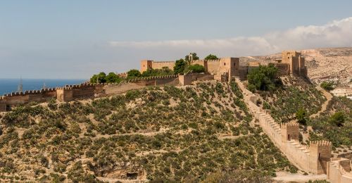 alcazaba of almeria spain castle