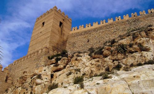 alcazaba of almeria spain fortifications