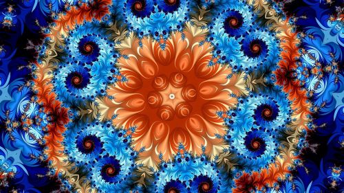 alchemy kaleidoscope pattern