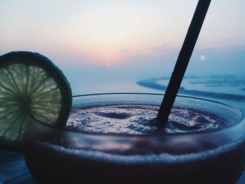 alcohol bar beach