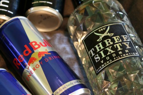 alcohol red bull energy drink