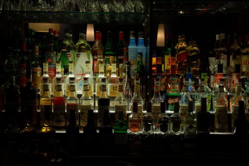 alcohol bar night