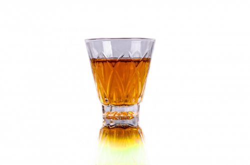 Alcoholic Drink In Small Glass