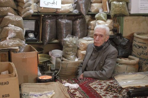 aleppo bazar syria