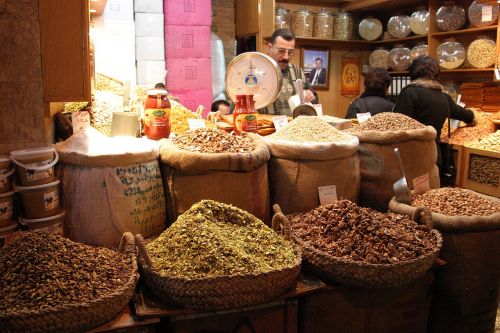 aleppo bazar syria