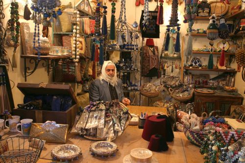 Aleppo, City, Syria, Bazar