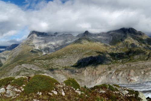 aletsch glacier switzerland valais