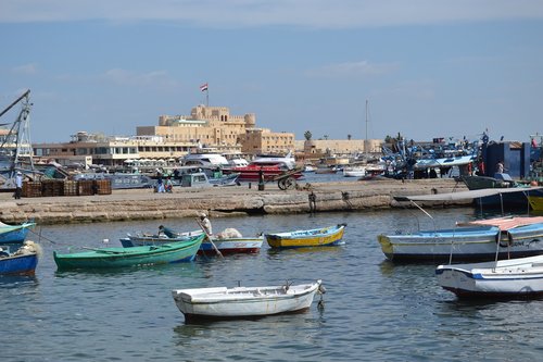 alexandria  mediterranean sea  sea