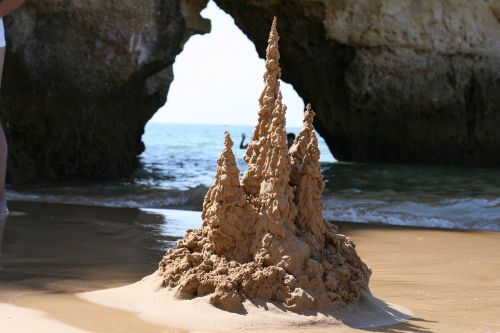 algarve portugal sand