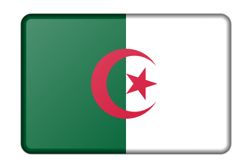 algeria banner decoration