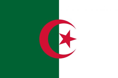 algeria flag land