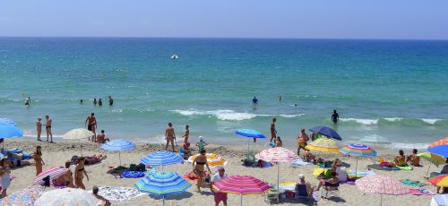 alghero beach mediterranean