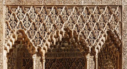 alhambra building antique