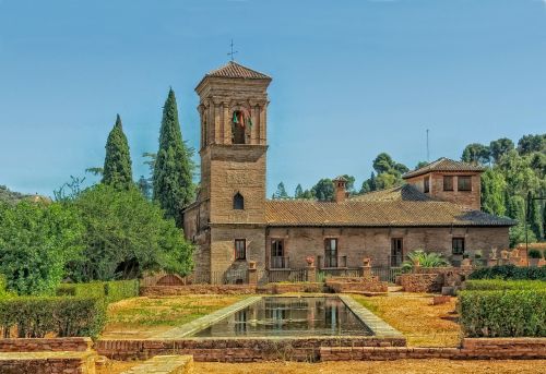 alhambra spain landscape