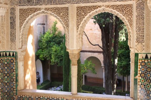 alhambra window view