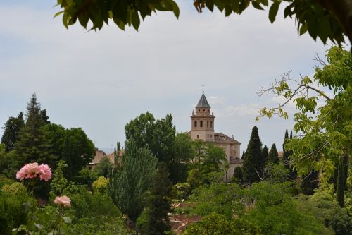 alhambra andalusia landscape