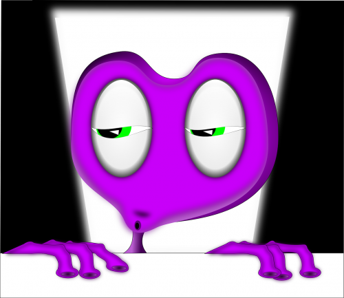 alien et violet