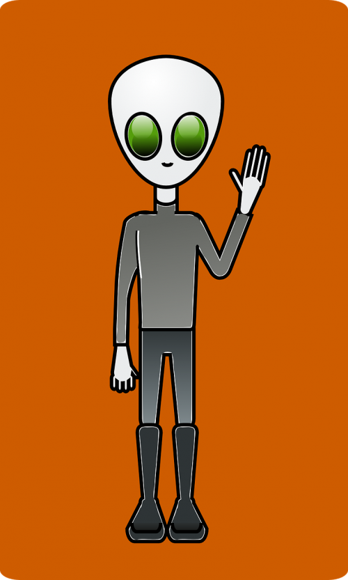 alien dude space