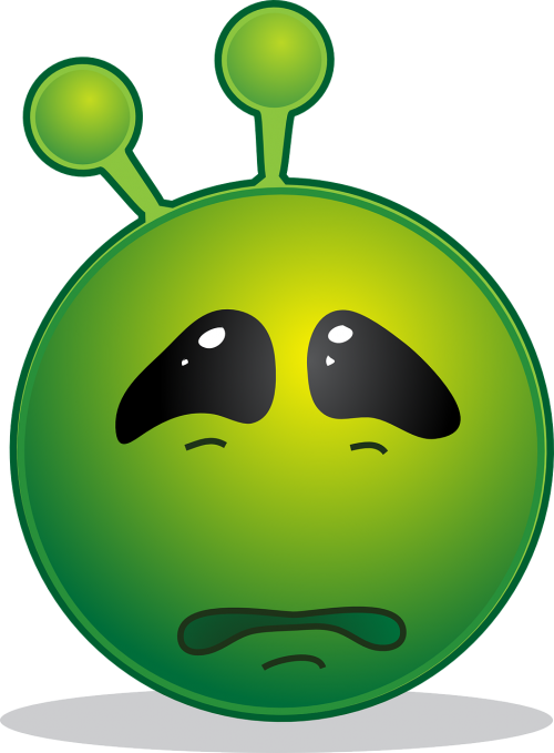 alien smiley emoji