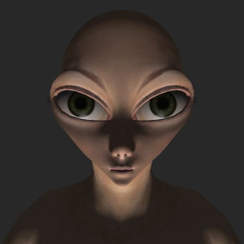 Alien Face 1