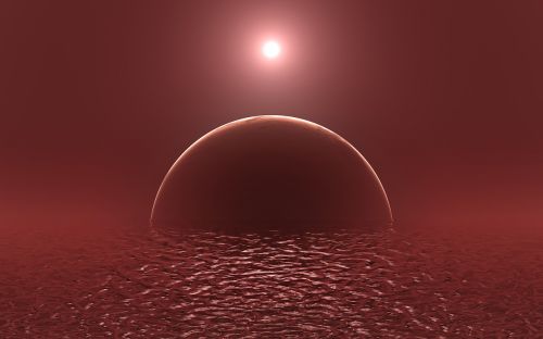 alien planet exoplanet ocean