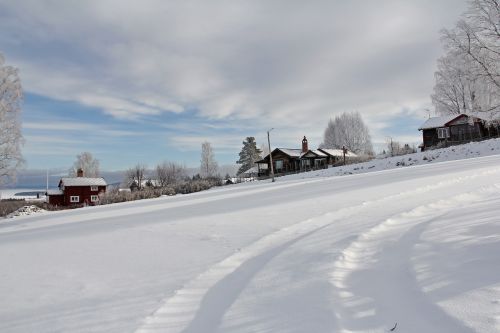 all white cover snow