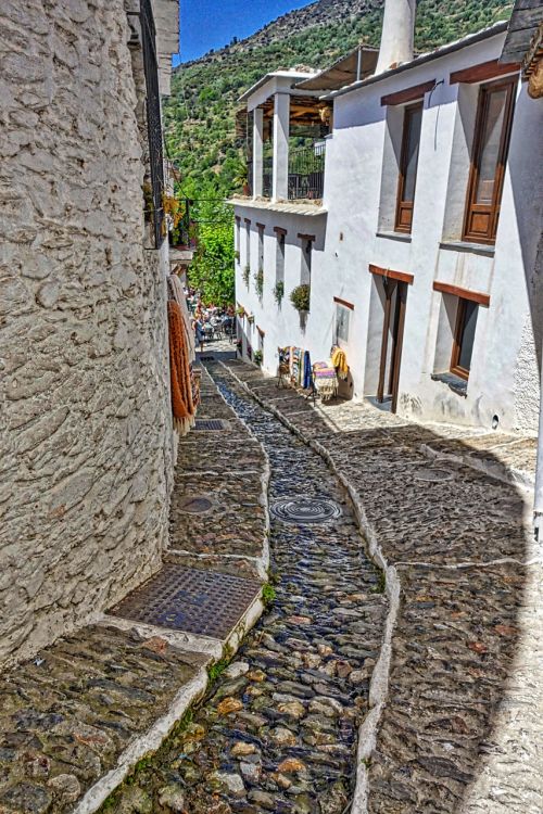 alley cobblestone design