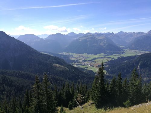 allgäu mountains colorful