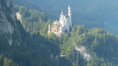 allgäu neuschwanstein castle mountains