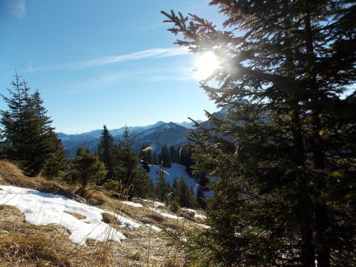 allgäu mountains view