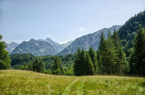 allgäu oberstdorf mountains