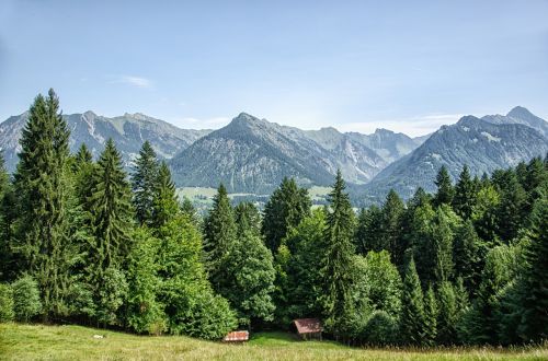 allgäu oberstdorf mountains