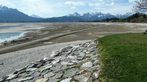 allgäu füssen lake forggensee