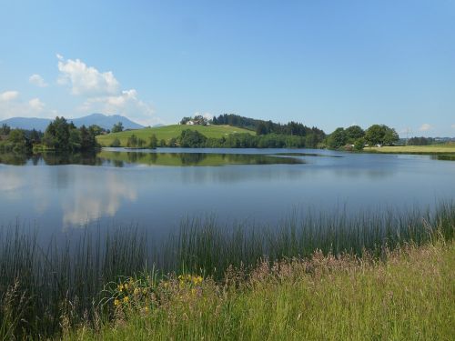 allgäu lake summer
