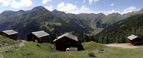 alm east tyrol mountains