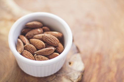 almonds food nuts