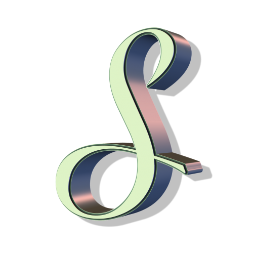 alphabet letter font