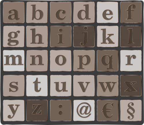 alphabet alphabetic character abc