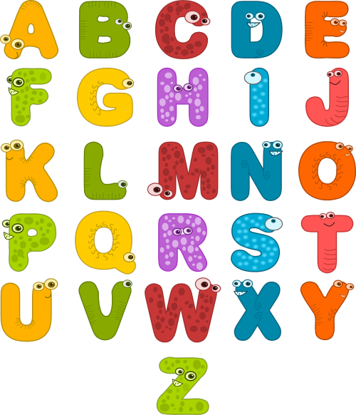 alphabet eyes letters