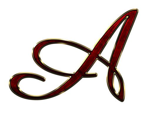 alphabet letter initial